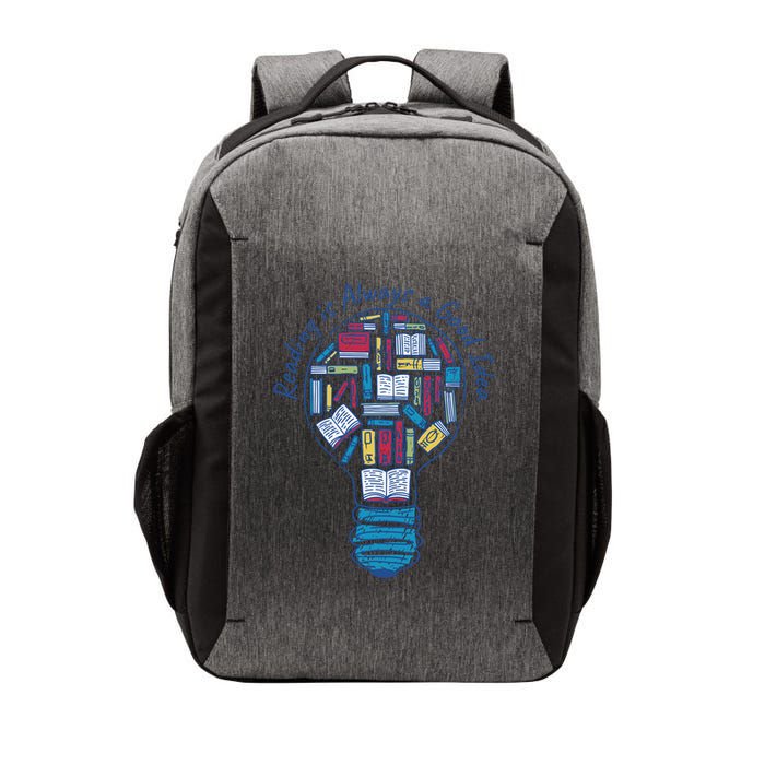 Reading Is Always A Good Idea Lightbulb Vector Backpack