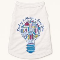 Reading Is Always A Good Idea Lightbulb Doggie Tank