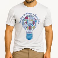 Reading Is Always A Good Idea Lightbulb Performance Shirt