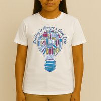 Reading Is Always A Good Idea Lightbulb T-Shirt