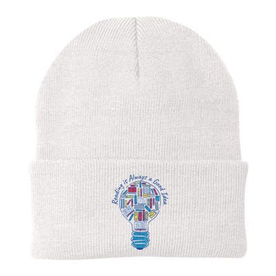 Reading Is Always A Good Idea Lightbulb Beanie