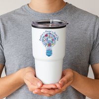 Reading Is Always A Good Idea Lightbulb Tumbler