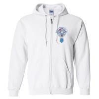 Reading Is Always A Good Idea Lightbulb Full Zip Hoodie