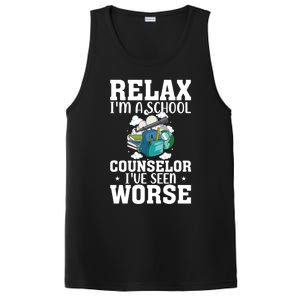 Relax Im A School Counselor Ive Seen Worse Counseling PosiCharge Competitor Tank