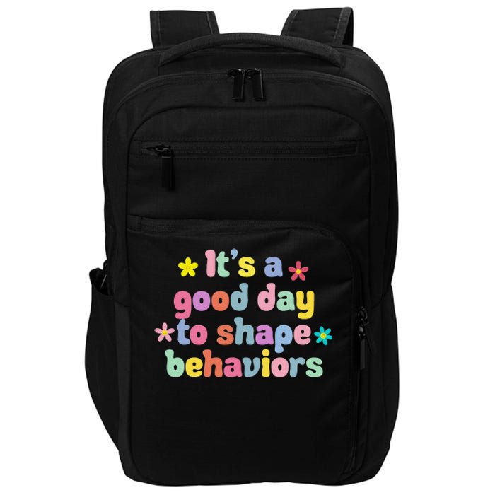 Retro It's A Good Day To Shape Behaviors Impact Tech Backpack