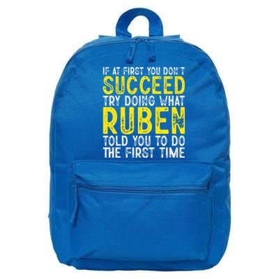 Ruben If At First You DonT Succeed 16 in Basic Backpack