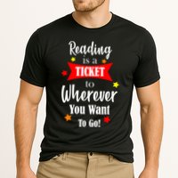 Reading Is A Ticket To Where Ever You Want To Go Performance Shirt