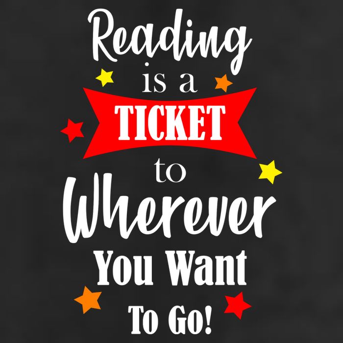 Reading Is A Ticket To Where Ever You Want To Go Knit Cap Winter Beanie
