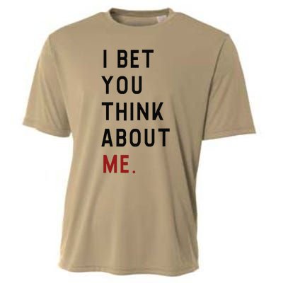 Retro I Bet You Think About Me Meaning I Knew U Were Trouble Cooling Performance Crew T-Shirt