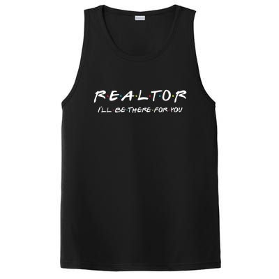 Realtor I'll Be There For You Real Estate Agent Gift PosiCharge Competitor Tank