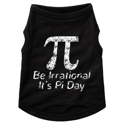 Retro Irrational But Well Rounded Pi Day Celebration Math Doggie Tank