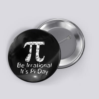 Retro Irrational But Well Rounded Pi Day Celebration Math Button