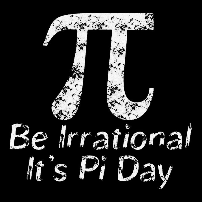 Retro Irrational But Well Rounded Pi Day Celebration Math 7-Panel Snapback Hat