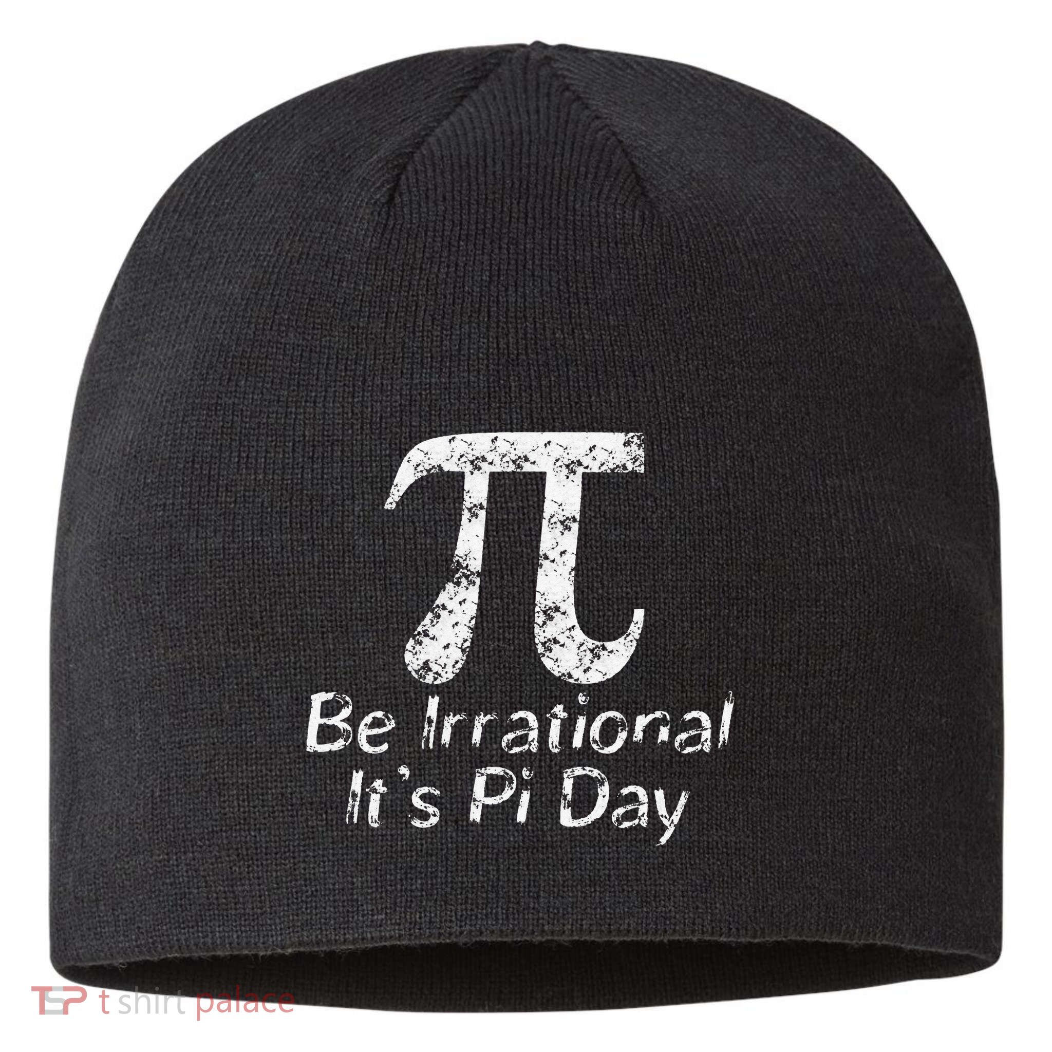 Retro Irrational But Well Rounded Pi Day Celebration Math Sustainable Beanie