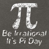 Retro Irrational But Well Rounded Pi Day Celebration Math Cotton Canvas Backpack