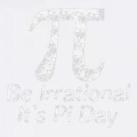 Retro Irrational But Well Rounded Pi Day Celebration Math Garment-Dyed Sweatshirt
