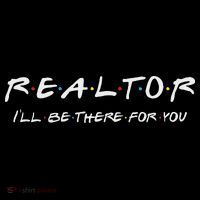Realtor ILl Be There For You Real Estate Agent Gift 16 in Basic Backpack