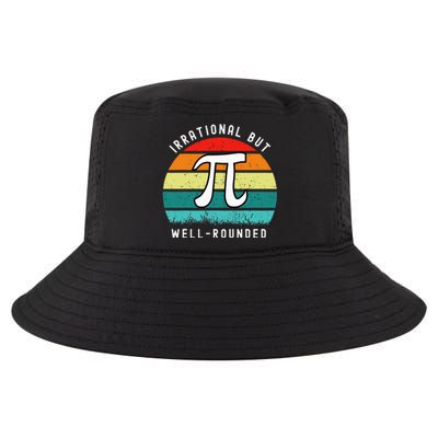 Retro Irrational But Well Rounded Pi Day Cool Comfort Performance Bucket Hat