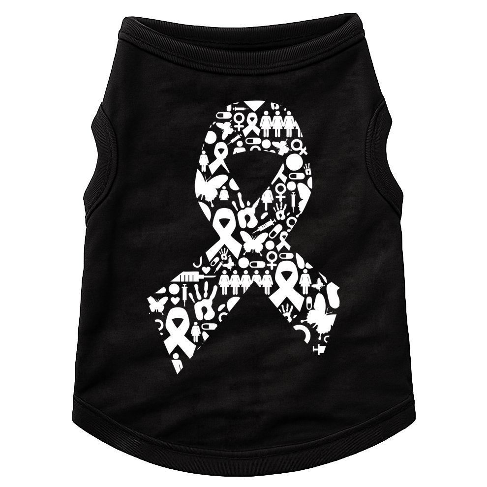 Ribbon Of Support Breast Cancer Doggie Tank