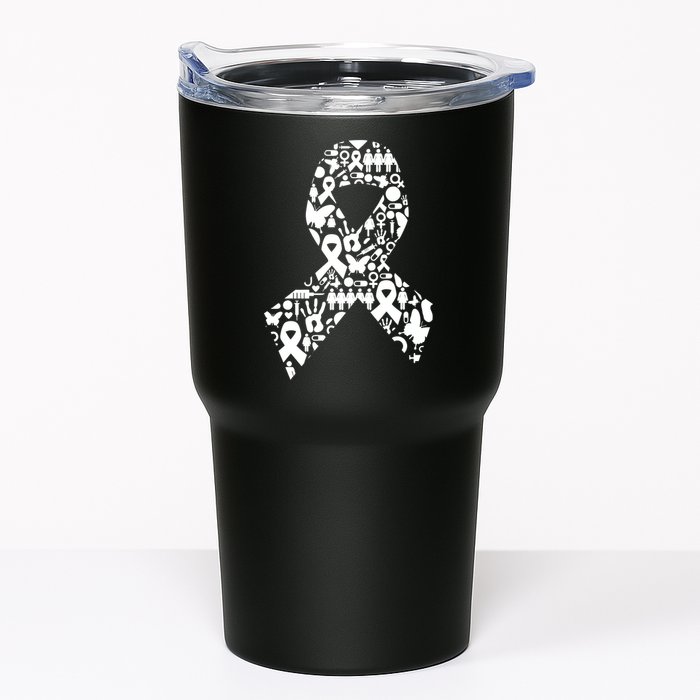 Ribbon Of Support Breast Cancer Tumbler