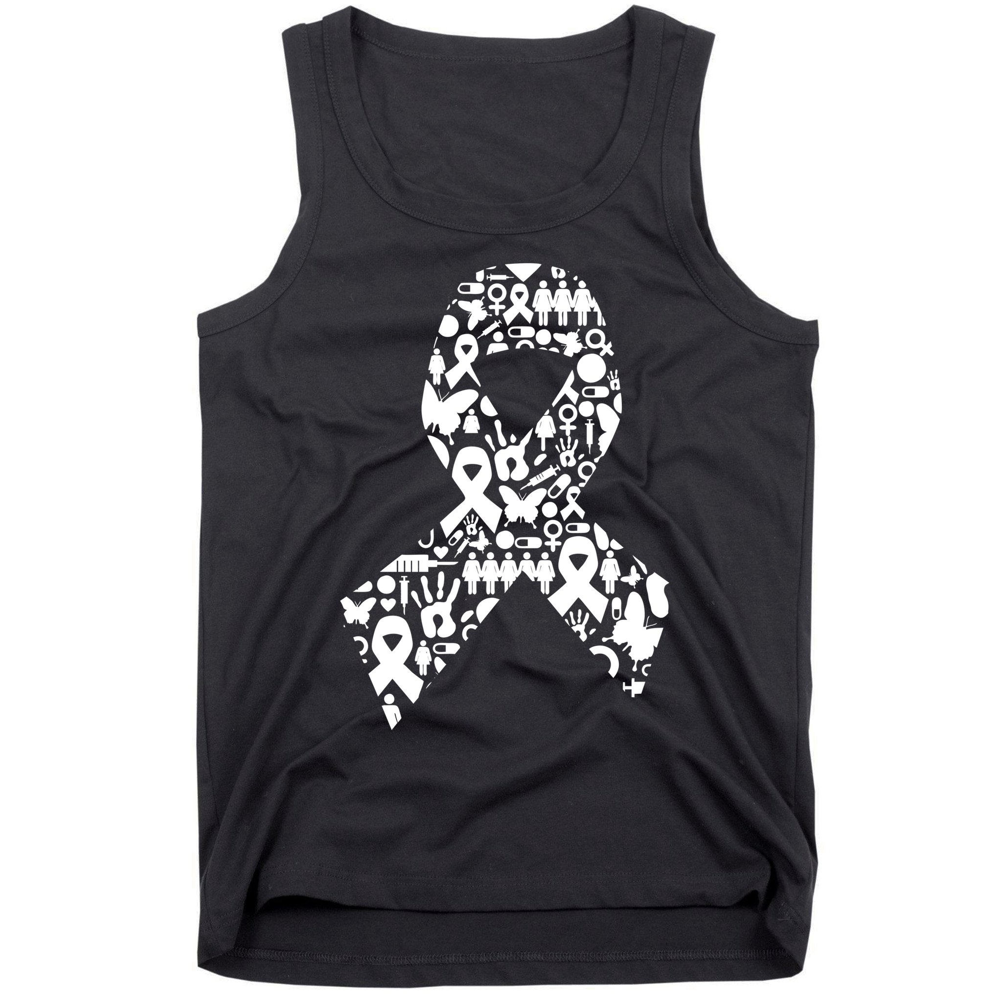 Ribbon Of Support Breast Cancer Tank Top