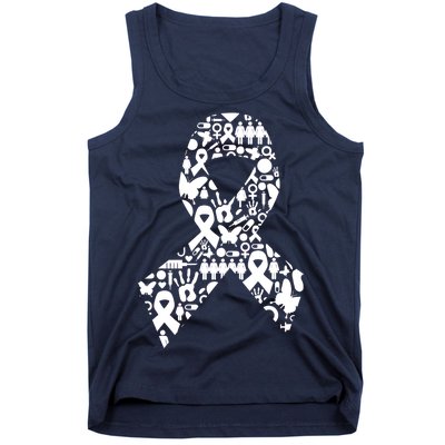 Ribbon Of Support Breast Cancer Tank Top