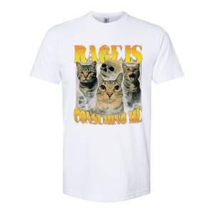 Rage Is Consuming Me Cat Meme Softstyle CVC T-Shirt