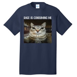 Rage Is Consuming Me Rage Cat Lovers Tall T-Shirt