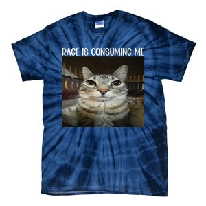 Rage Is Consuming Me Rage Cat Lovers Tie-Dye T-Shirt