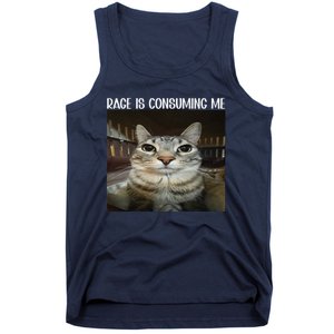 Rage Is Consuming Me Rage Cat Lovers Tank Top