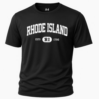 Rhode Island Cute Gift Retro Vintage Rhode Island Performance Shirt