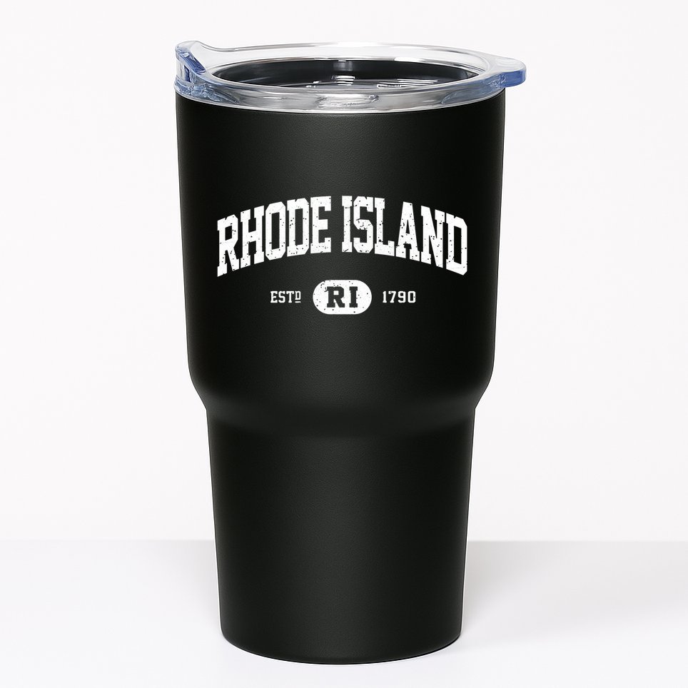Rhode Island Cute Gift Retro Vintage Rhode Island Tumbler