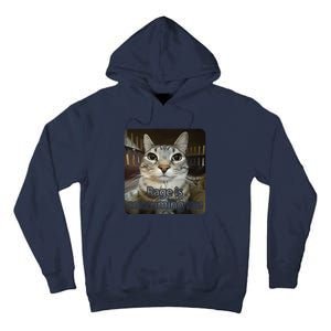 Rage Is Consuming Me Funny Silly Staring Cat Lovers Meme Tall Hoodie