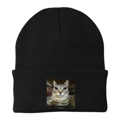 Rage Is Consuming Me Funny Meme Cat Joke Cat Lovers Beanie