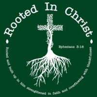 Rooted In Christ Christianity Quote T-Shirt
