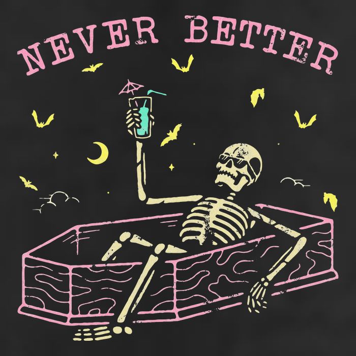  Relaxing In Coffin Night Never Better Skeletons 15oz Campfire Ceramic Mug