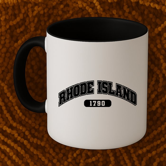 Rhode Island Collegiate Style 1790 Mug
