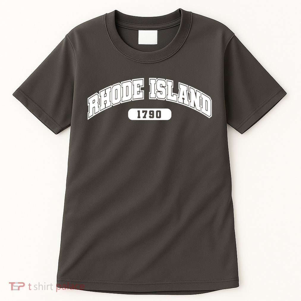Rhode Island Collegiate Style 1790 Tall T-Shirt