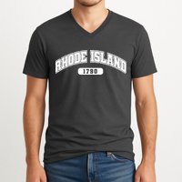 Rhode Island Collegiate Style 1790 V-Neck T-Shirt