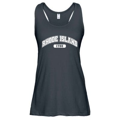 Rhode Island Collegiate Style 1790 Ladies Essential Flowy Tank