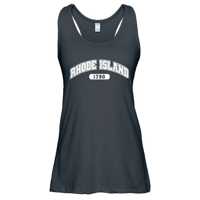 Rhode Island Collegiate Style 1790 Ladies Essential Flowy Tank