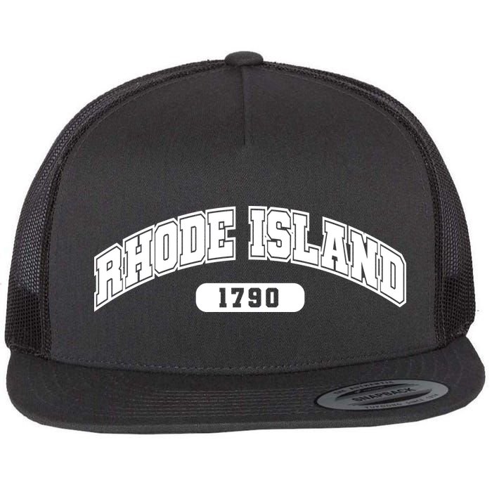 Rhode Island Collegiate Style 1790 Flatbill Hat