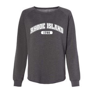 Rhode Island Collegiate Style 1790 Womens California Wash Sweatshirt