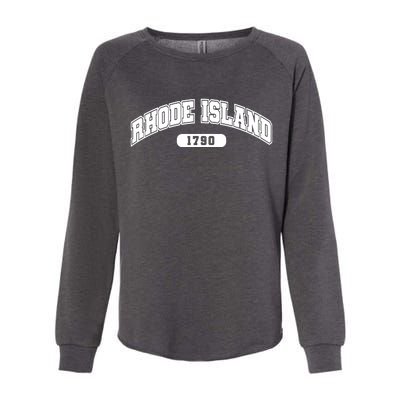 Rhode Island Collegiate Style 1790 Womens California Wash Sweatshirt