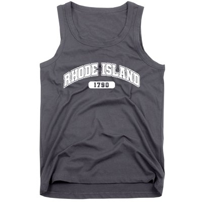 Rhode Island Collegiate Style 1790 Tank Top