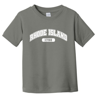 Rhode Island Collegiate Style 1790 Toddler T-Shirt
