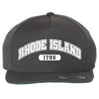 Rhode Island Collegiate Style 1790 Wool Snapback Cap