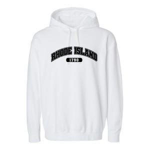 Rhode Island Collegiate Style 1790 Garment-Dyed Fleece Hoodie