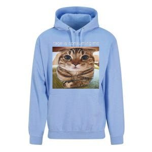 Rage Is Consuming Me Silly Cat Meme Unisex Surf Hoodie