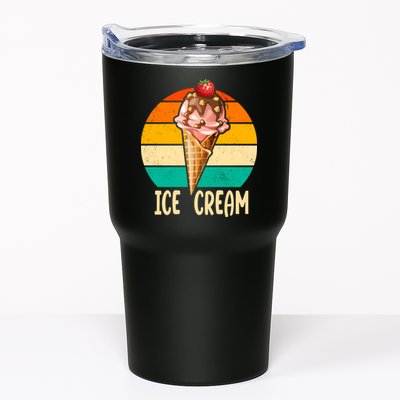 Retro Ice Cream Cone Vintage Ice Cream Lovers Tumbler